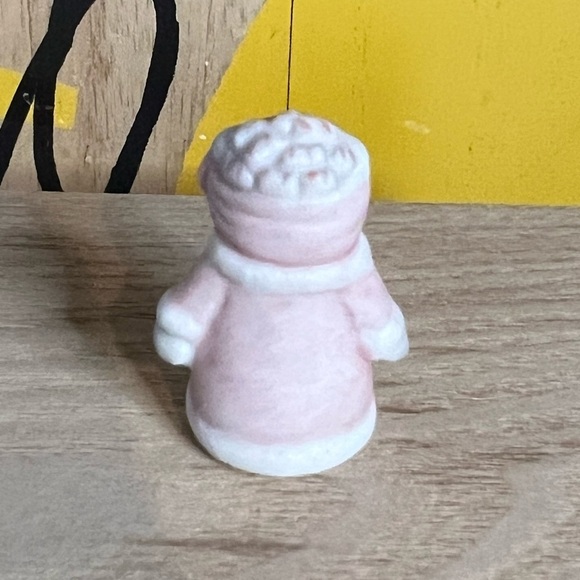 Vintage Kitty Cucumber Figurine Shackman Schmid 1987 Priscilla Time For Bed - Picture 5 of 10